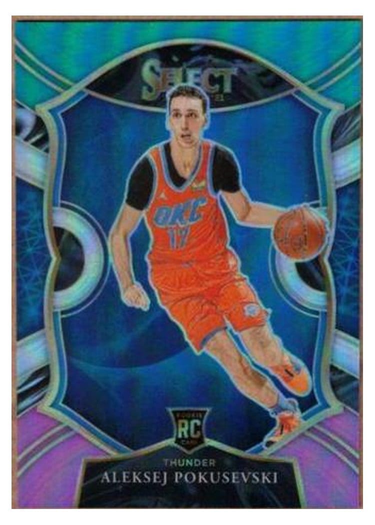 2020-21 Panini Select Base Set Aleksej Pokusevski #77 card