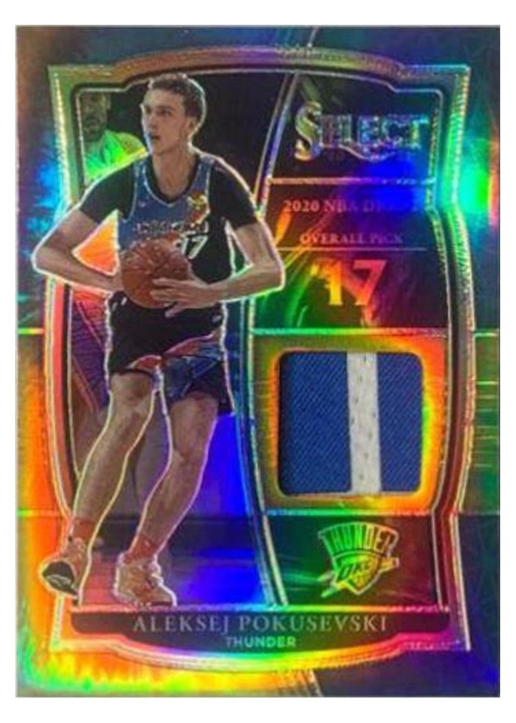 2020-21 Panini Select Base Set Aleksej Pokusevski #77 card