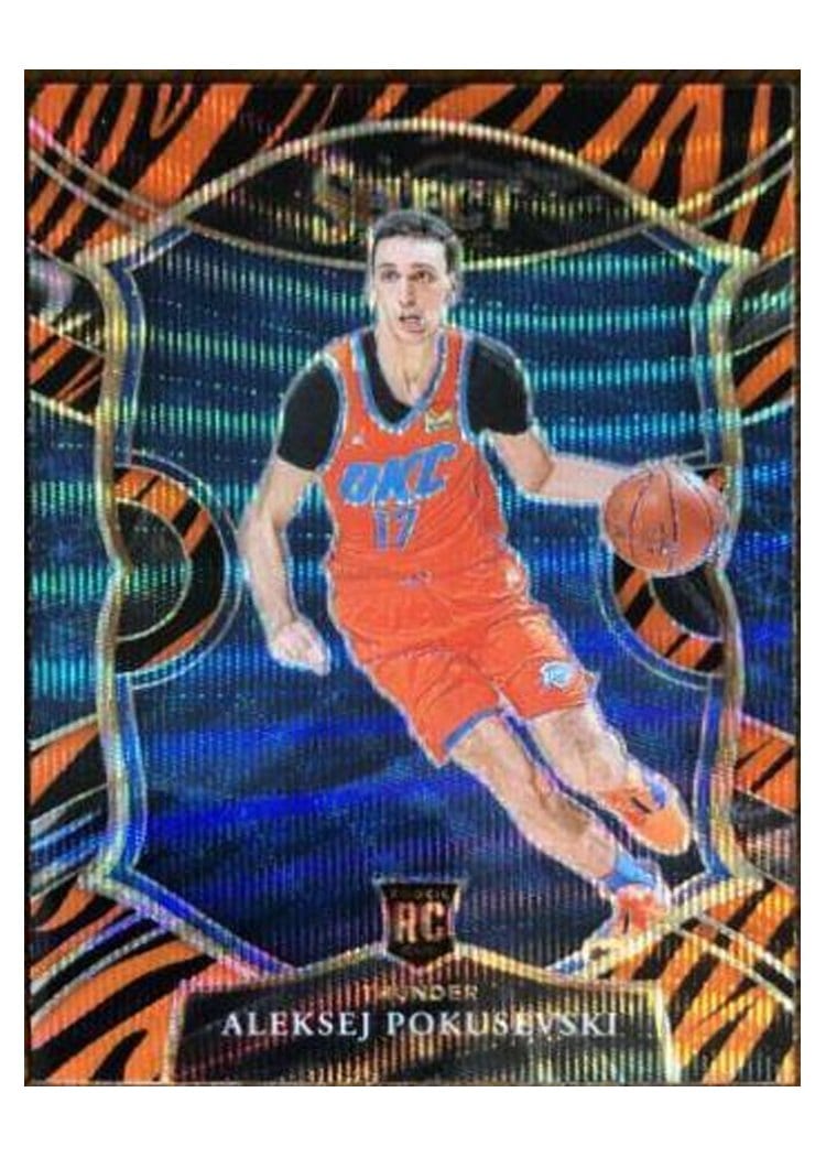 2020-21 Panini Select Base Set Aleksej Pokusevski #77 card