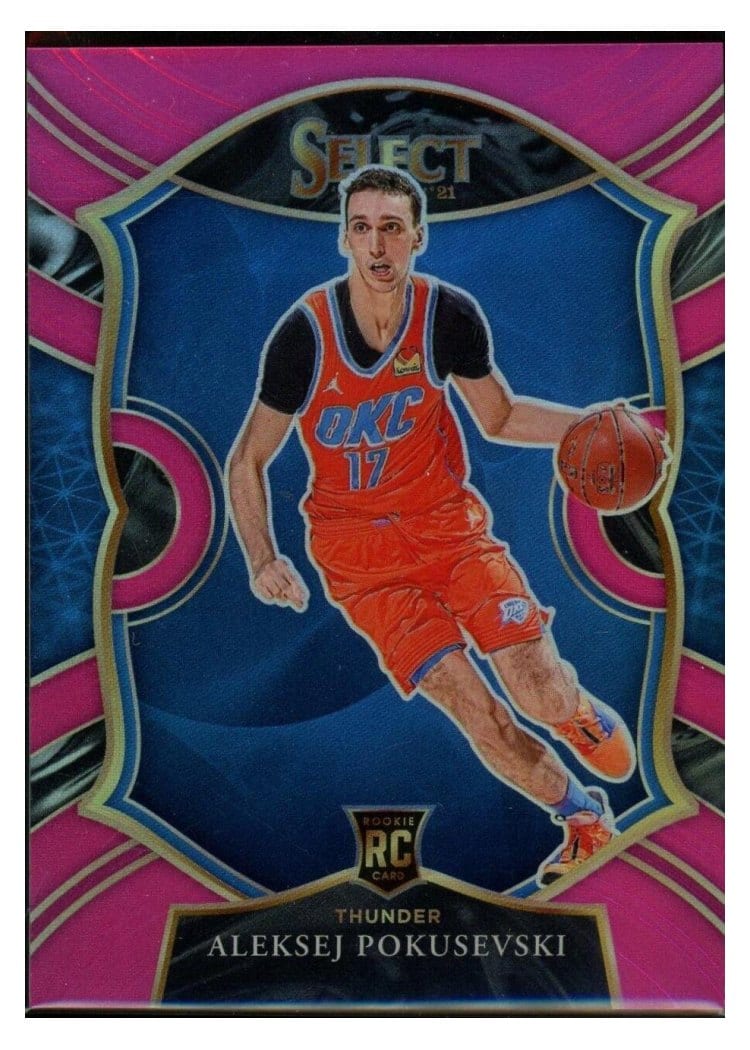 2020-21 Panini Select Base Set Aleksej Pokusevski #77 card