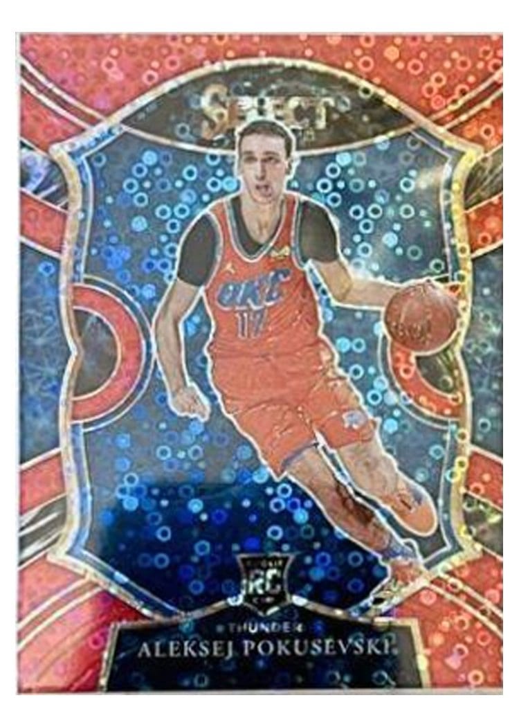 2020-21 Panini Select Base Set Aleksej Pokusevski #77 card