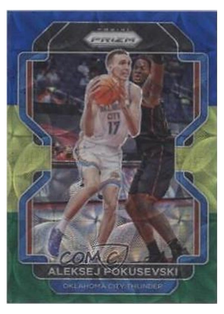 2021-22 Panini Prizm Base Set Aleksej Pokusevski #225 card