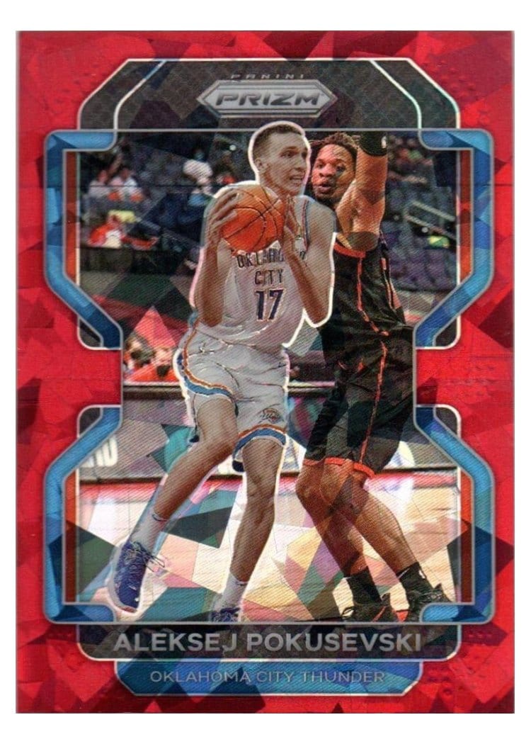 2021-22 Panini Prizm Base Set Aleksej Pokusevski #225 card