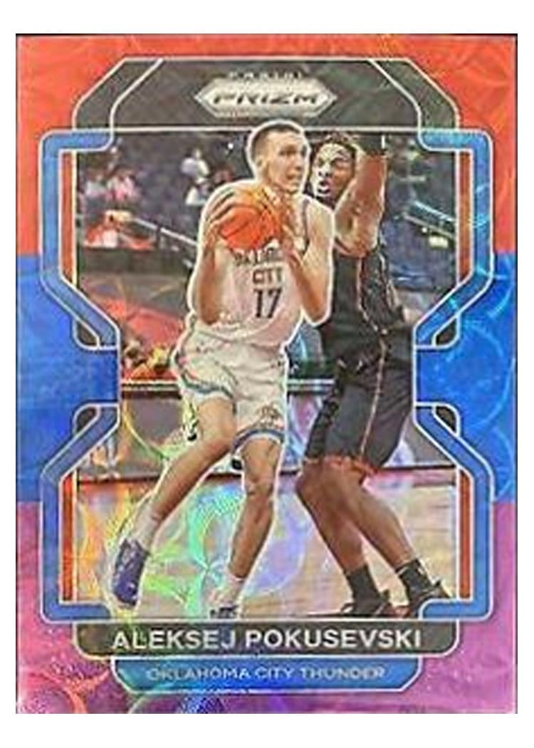 2021-22 Panini Prizm Base Set Aleksej Pokusevski #225 card