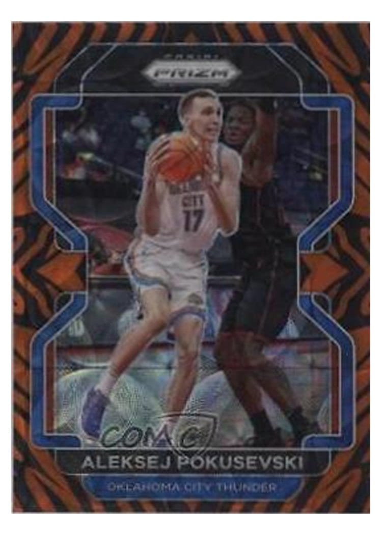 2021-22 Panini Prizm Base Set Aleksej Pokusevski #225 card