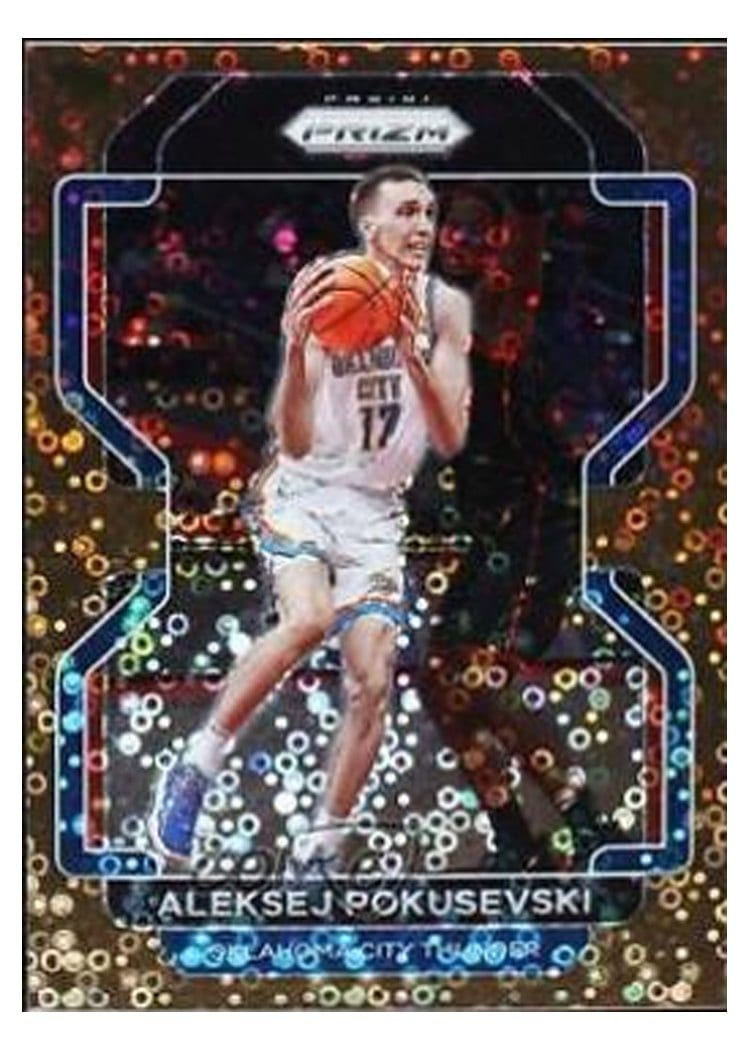 2021-22 Panini Prizm Base Set Aleksej Pokusevski #225 card