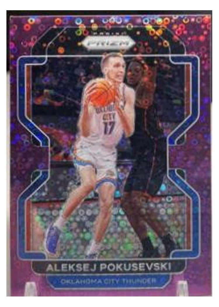 2021-22 Panini Prizm Base Set Aleksej Pokusevski #225 card