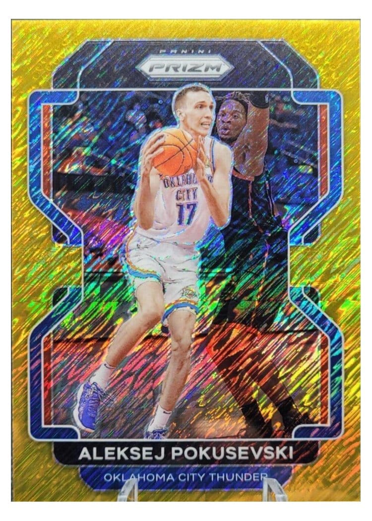 2021-22 Panini Prizm Base Set Aleksej Pokusevski #225 card