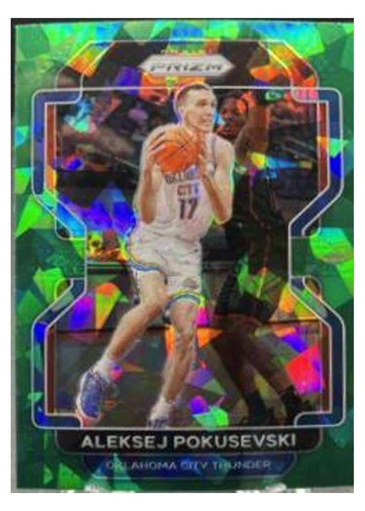 2021-22 Panini Prizm Base Set Aleksej Pokusevski #225 card