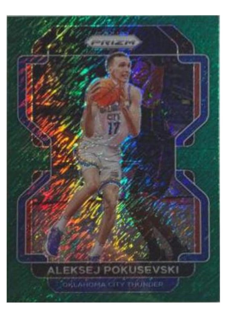 2021-22 Panini Prizm Base Set Aleksej Pokusevski #225 card