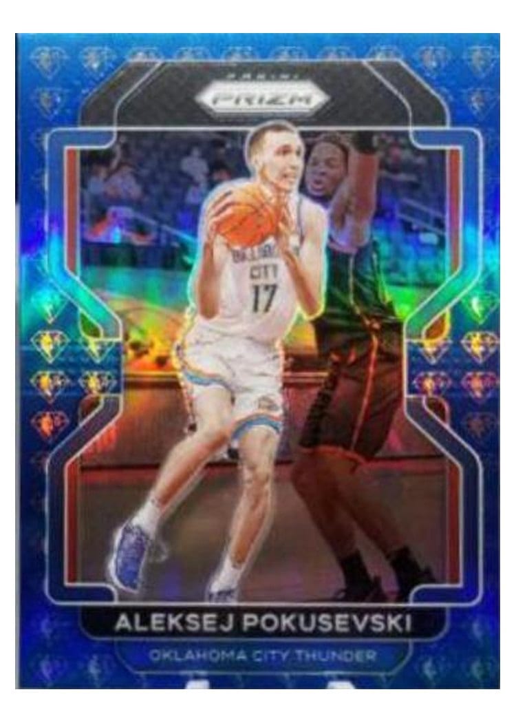 2021-22 Panini Prizm Base Set Aleksej Pokusevski #225 card