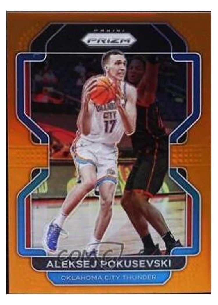 2021-22 Panini Prizm Base Set Aleksej Pokusevski #225 card