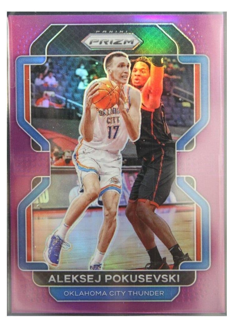 2021-22 Panini Prizm Base Set Aleksej Pokusevski #225 card