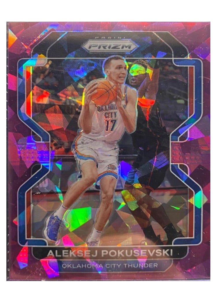 2021-22 Panini Prizm Base Set Aleksej Pokusevski #225 card