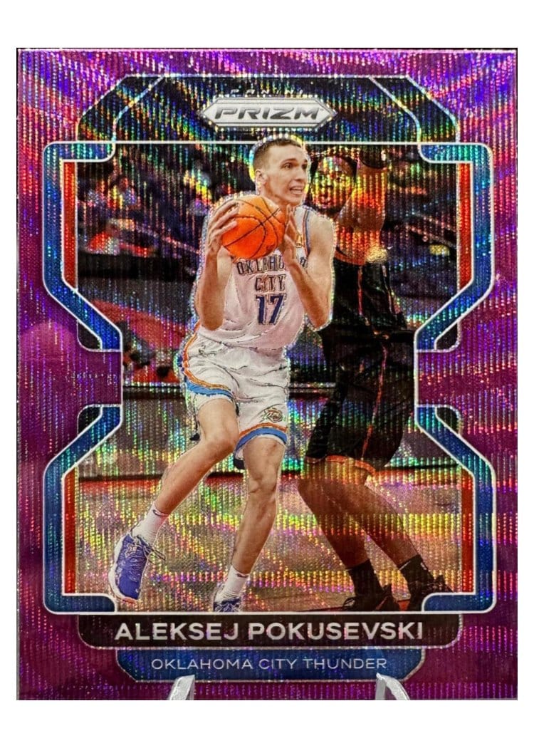 2021-22 Panini Prizm Base Set Aleksej Pokusevski #225 card