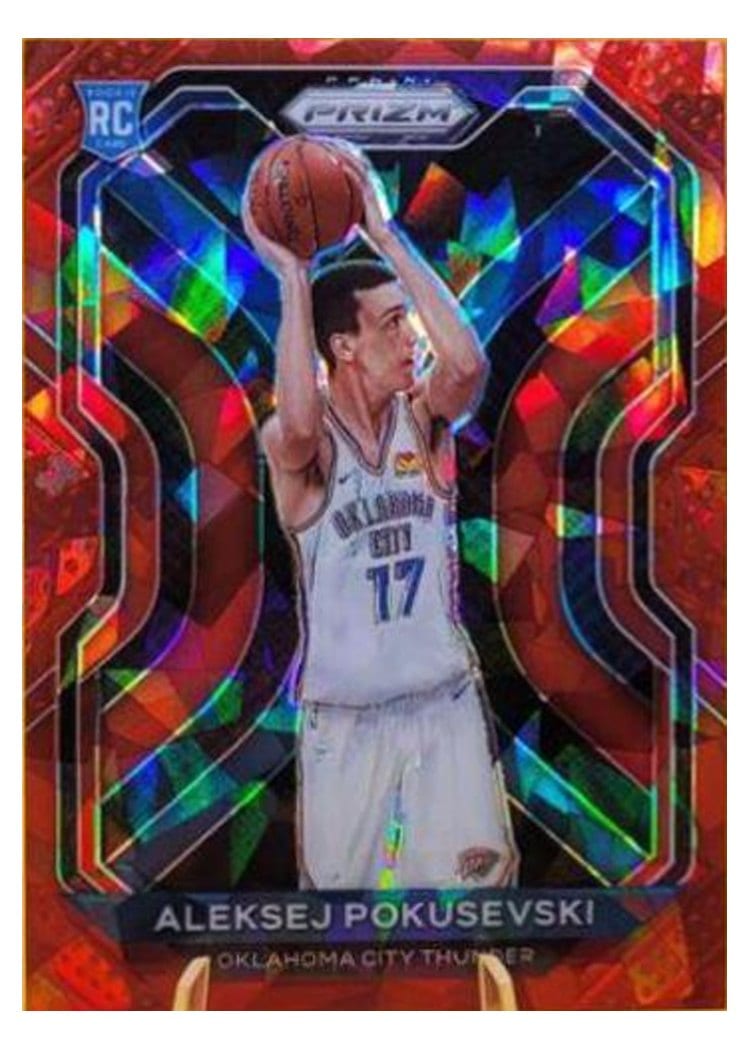 2021-22 Panini Prizm Base Set Aleksej Pokusevski #225 card