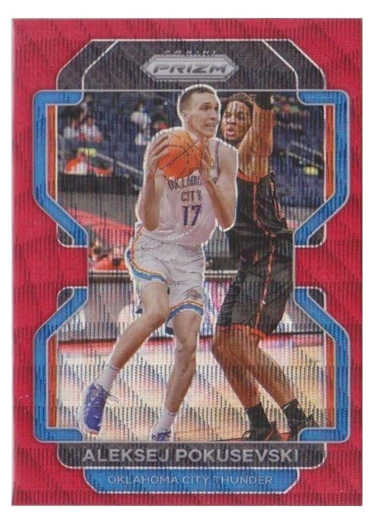 2021-22 Panini Prizm Base Set Aleksej Pokusevski #225 card