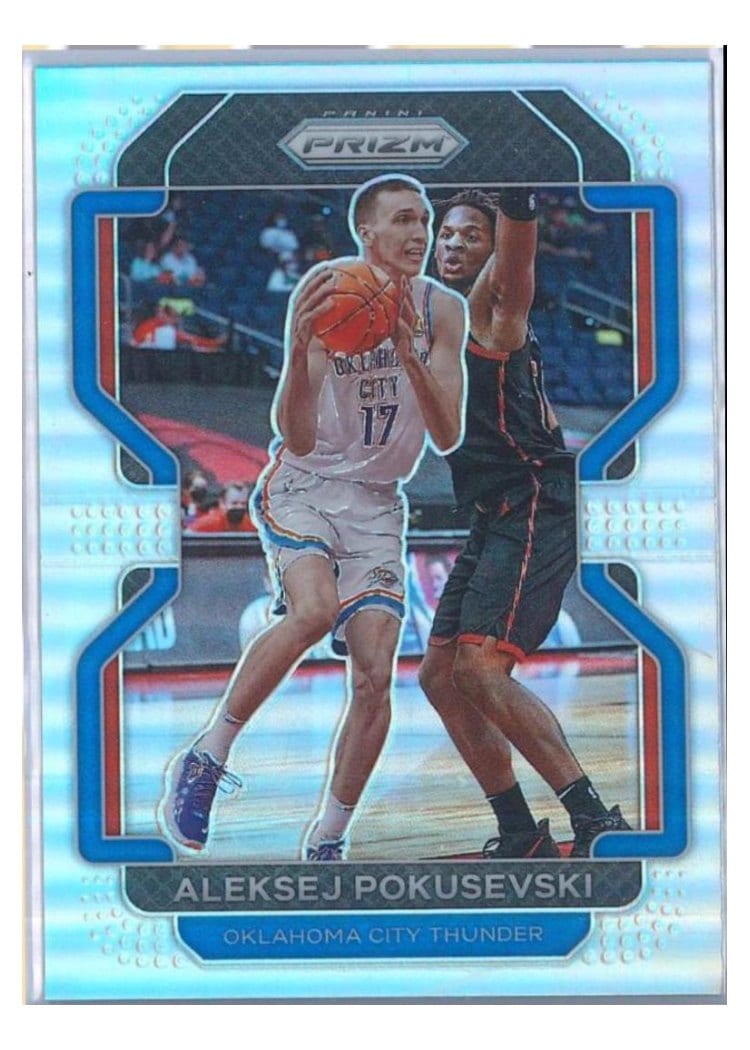 2021-22 Panini Prizm Base Set Aleksej Pokusevski #225 card