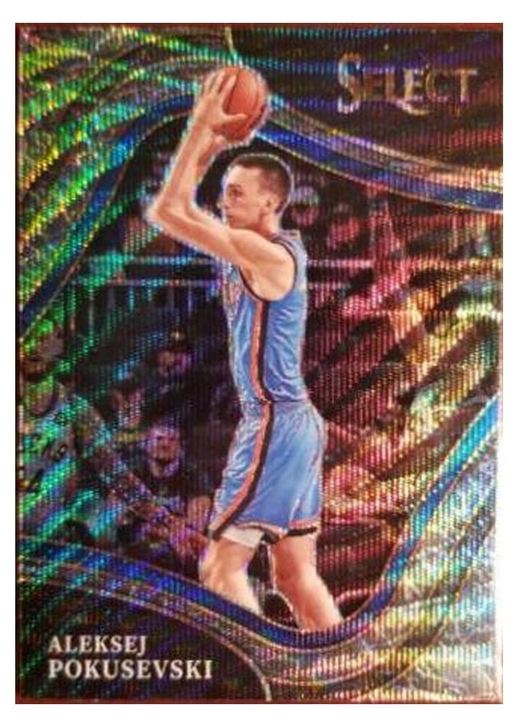 2021-22 Panini Select Base Set Aleksej Pokusevski #218 card