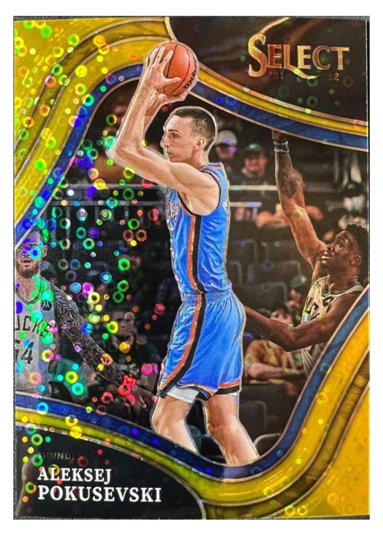 2021-22 Panini Select Base Set Aleksej Pokusevski #218 card