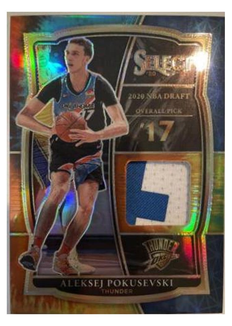 2021-22 Panini Select Base Set Aleksej Pokusevski #218 card