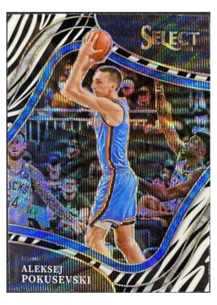 2021-22 Panini Select Base Set Aleksej Pokusevski #218 card