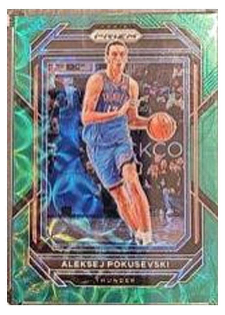 2022-23 Panini Prizm Base Set Aleksej Pokusevski #52 card