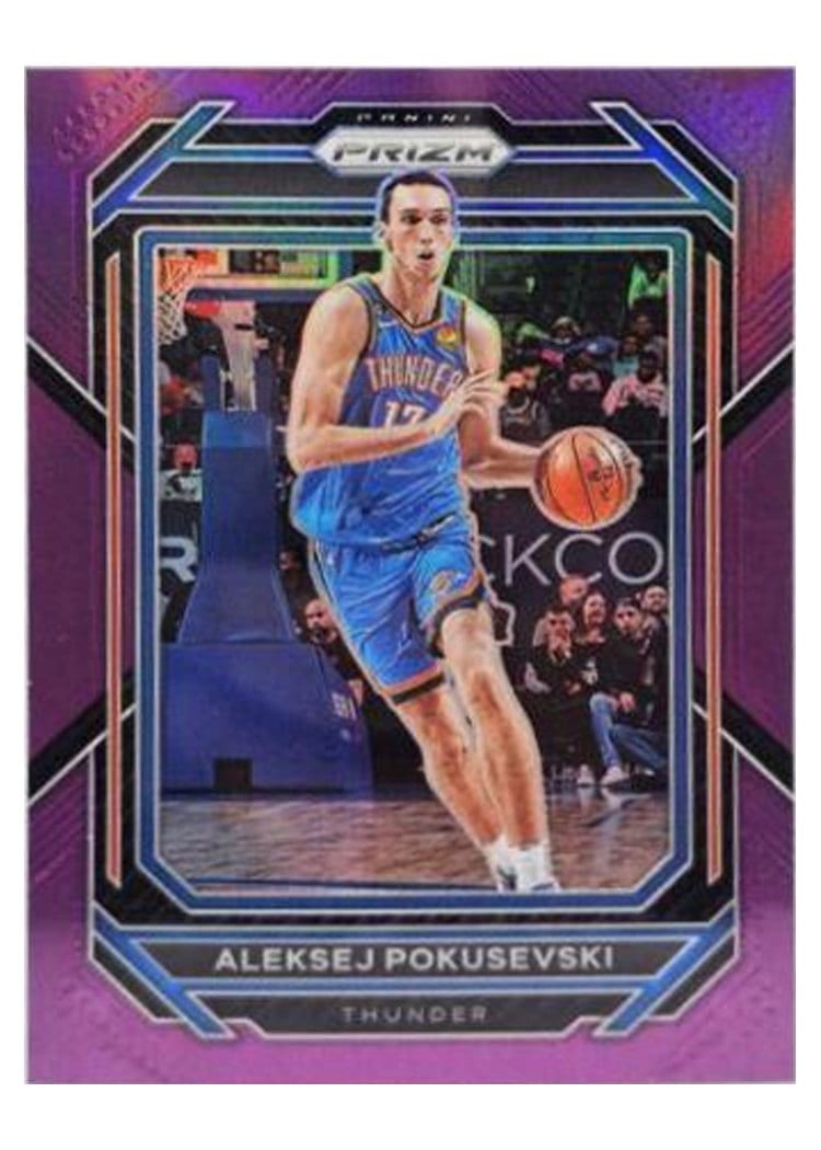 2022-23 Panini Prizm Base Set Aleksej Pokusevski #52 card