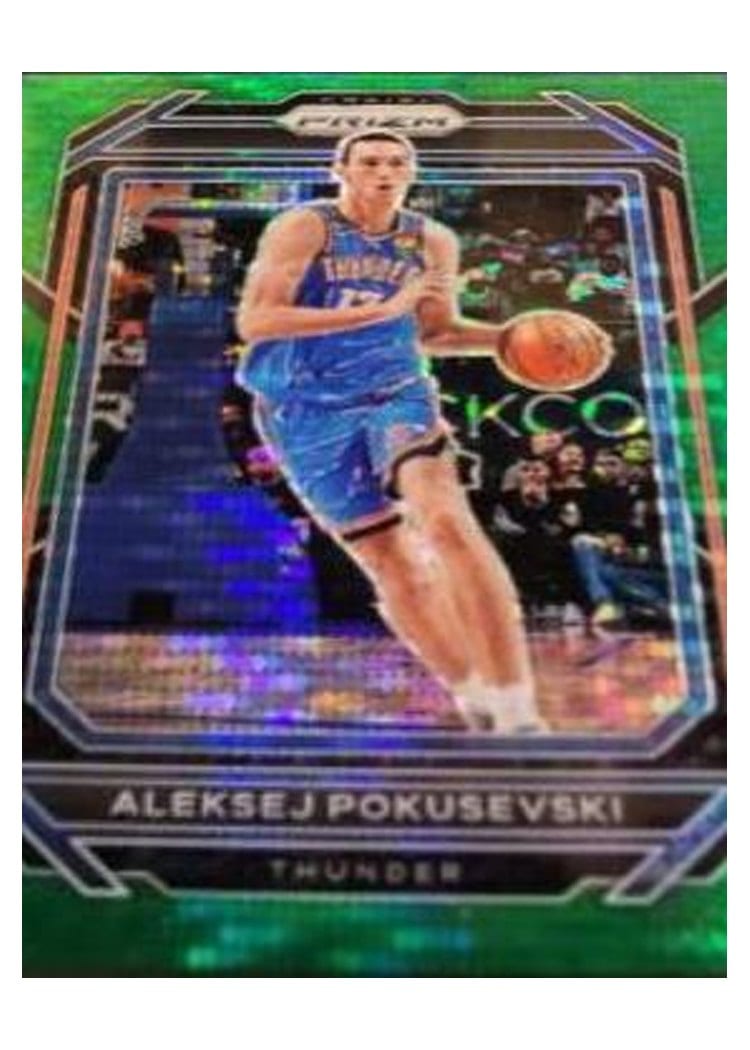 2022-23 Panini Prizm Base Set Aleksej Pokusevski #52 card
