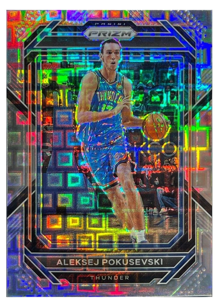 2022-23 Panini Prizm Base Set Aleksej Pokusevski #52 card