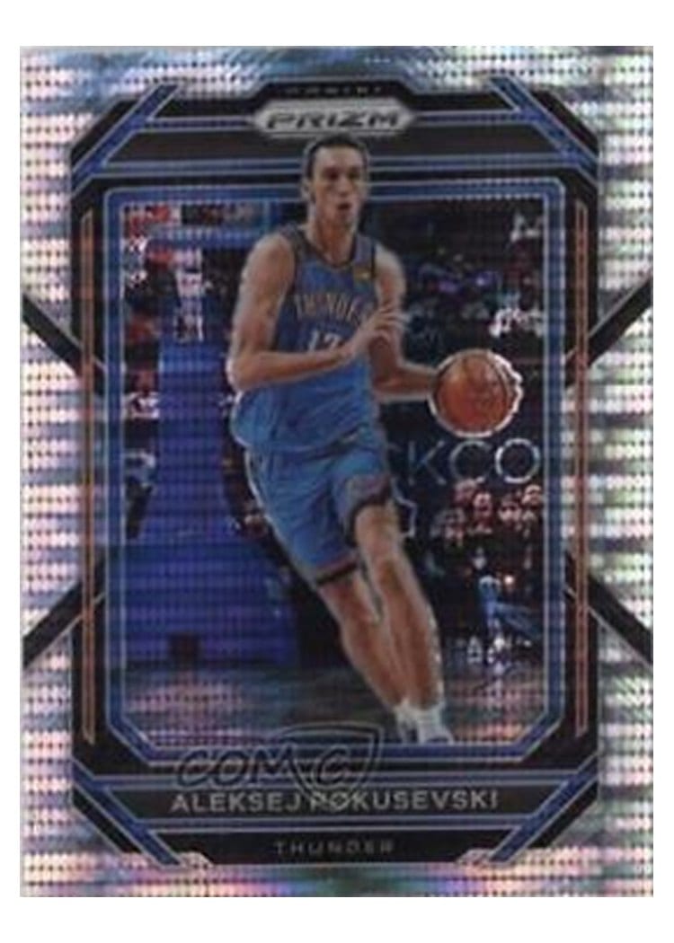 2022-23 Panini Prizm Base Set Aleksej Pokusevski #52 card
