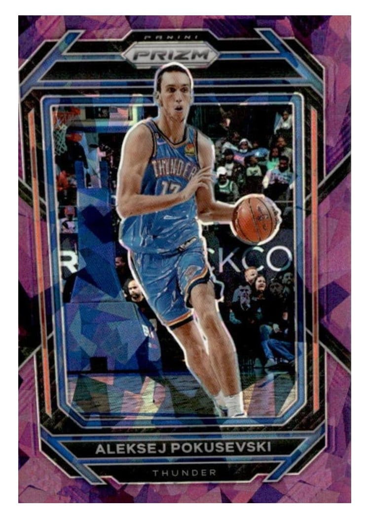 2022-23 Panini Prizm Base Set Aleksej Pokusevski #52 card