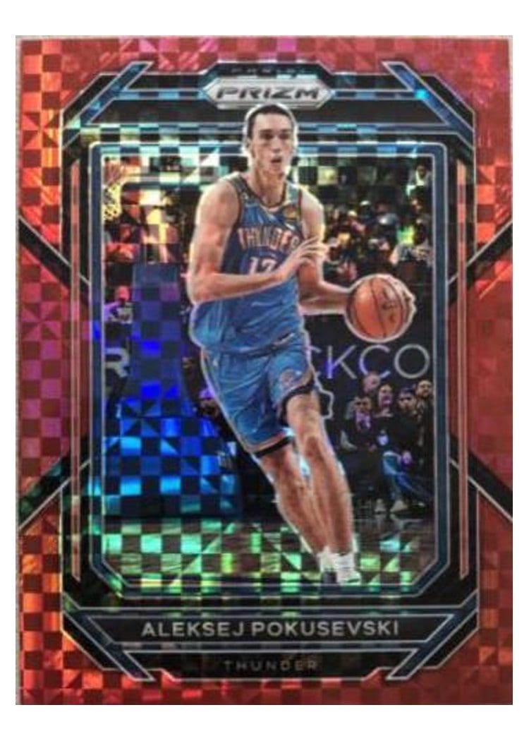 2022-23 Panini Prizm Base Set Aleksej Pokusevski #52 card