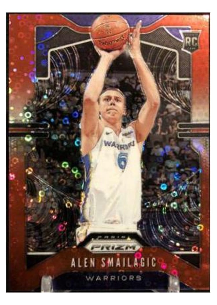 2019-20 Panini Prizm Base Set Alen Smailagic Fast Break Prizm #299 card
