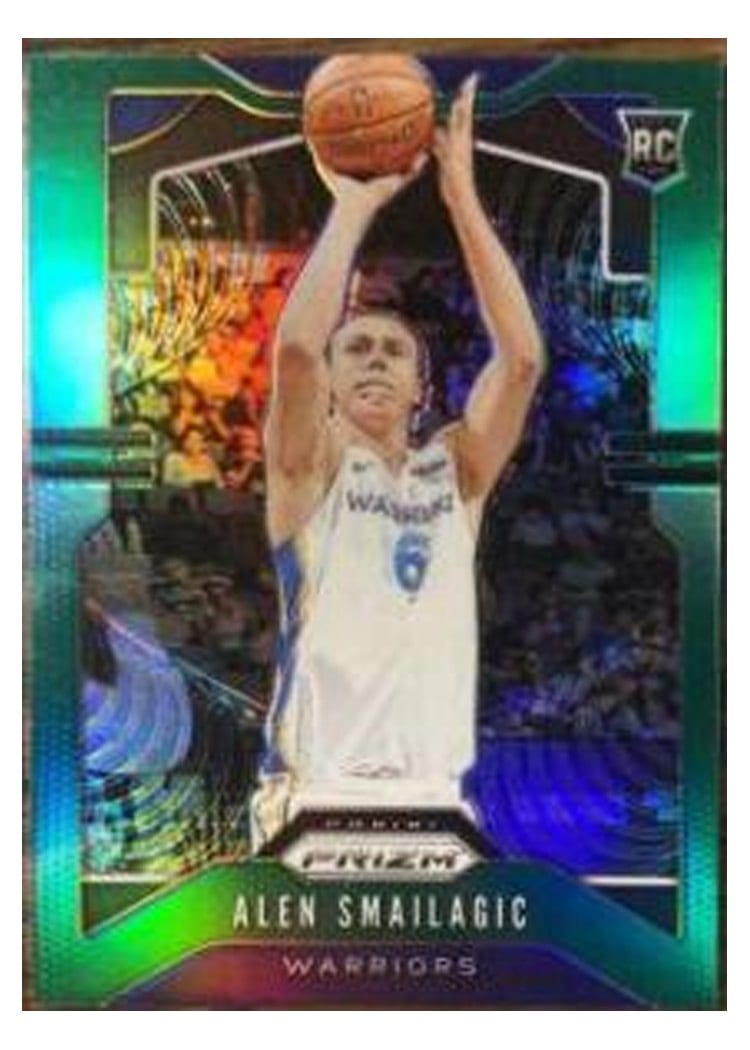 2019-20 Panini Prizm Base Set Alen Smailagic #299 card