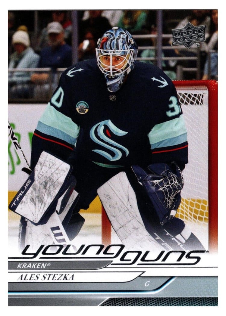 2024-25 Upper Deck Base Set Ales Stezka #725 card