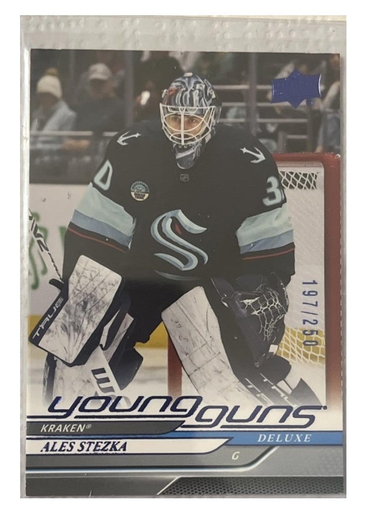 2024-25 Upper Deck Base Set Ales Stezka #725 card