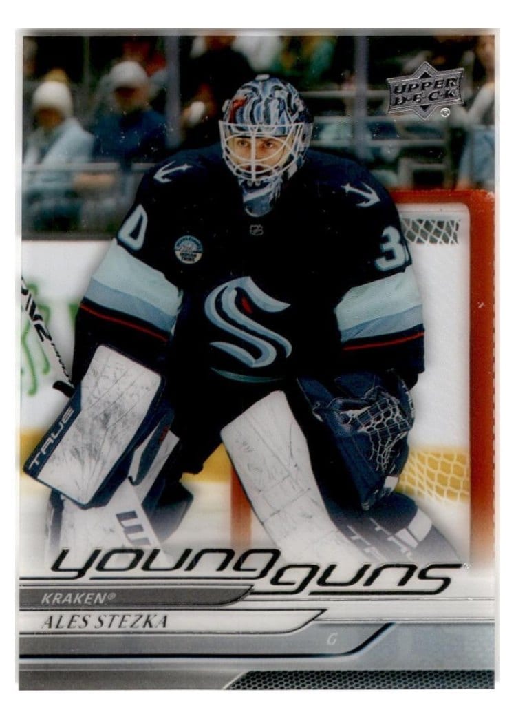 2024-25 Upper Deck Base Set Ales Stezka #725 card