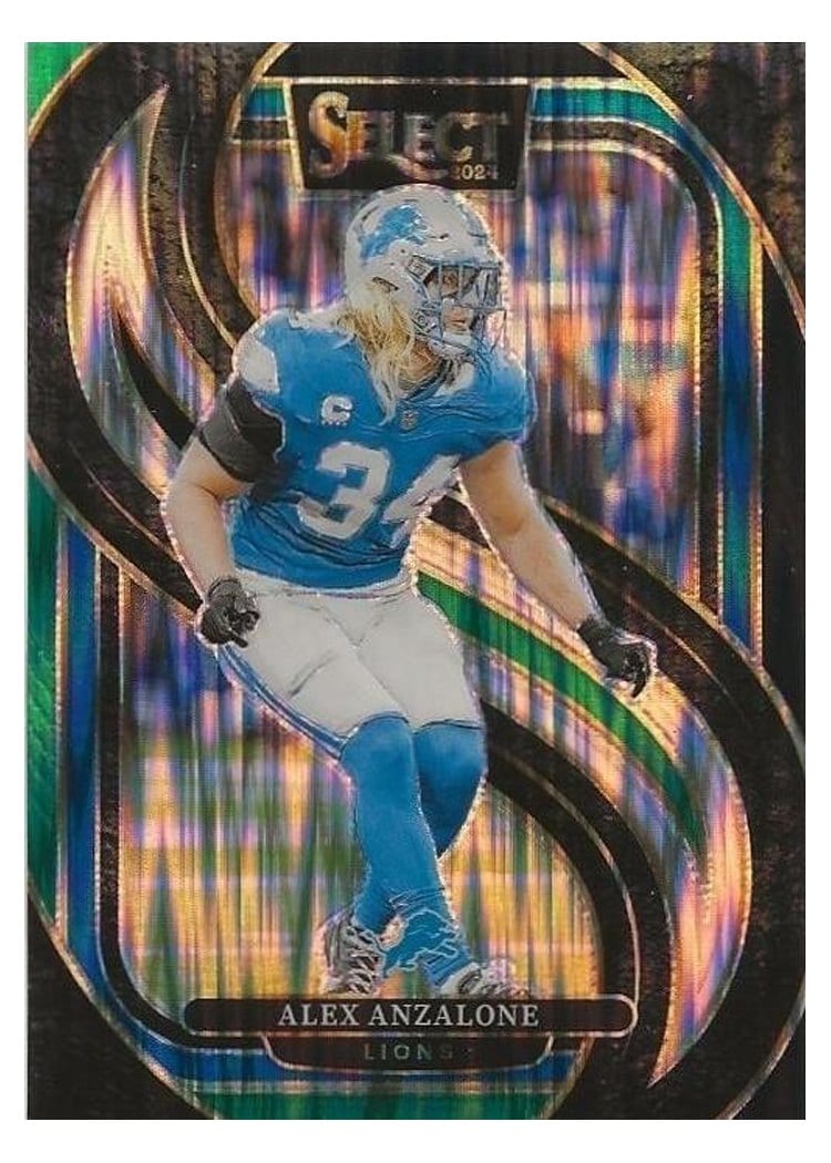 2024 Panini Select Base Set Alex Anzalone #104 card