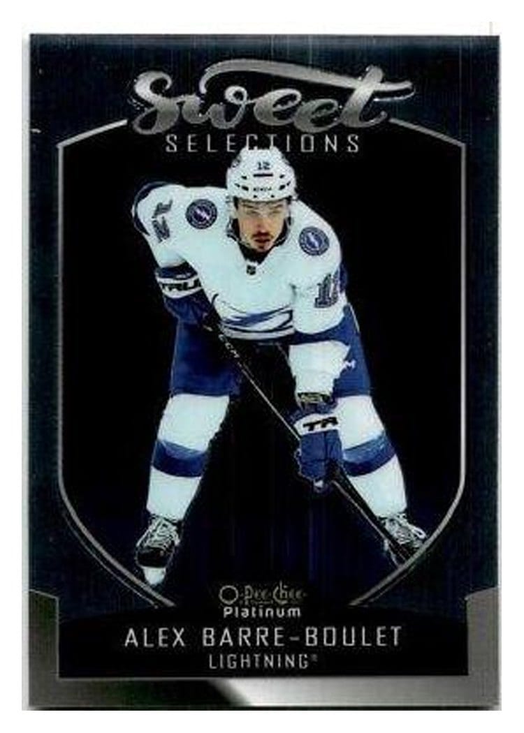 2021-22 O-Pee-Chee Platinum Sweet Selections Alex Barre-Boulet #SS-8 card