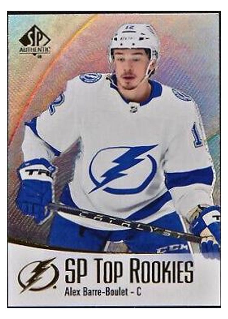 2021-22 SP Authentic Top Rookies Alex Barre-Boulet #TR-36 card