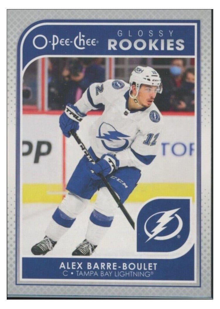 2021-22 Upper Deck O-Pee-Chee Glossy Alex Barre-Boulet #R-15 card