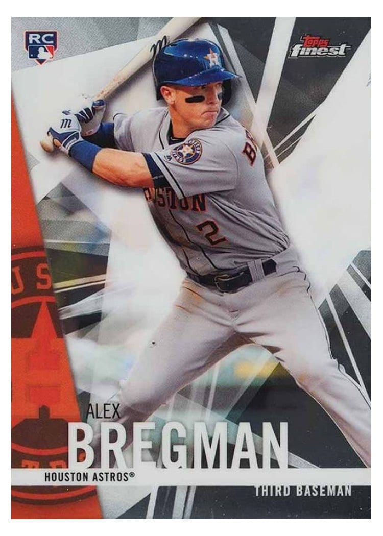 2017 Finest Base Set Alex Bregman #89 card