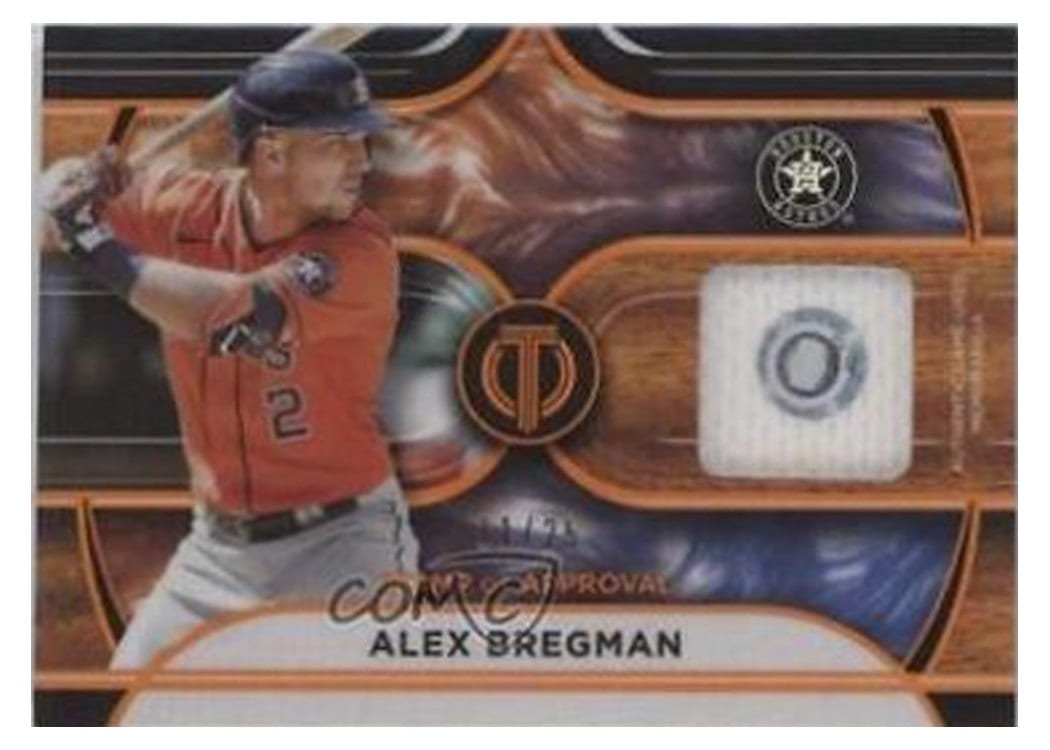 2022 Topps Tribute Stamp of Approval Alex Bregman #SOA-AB card