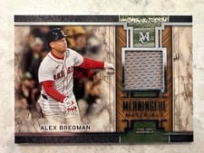2025 Topps Museum Collection Meaningful Material Relics Alex Bregman #MMR-ABR card