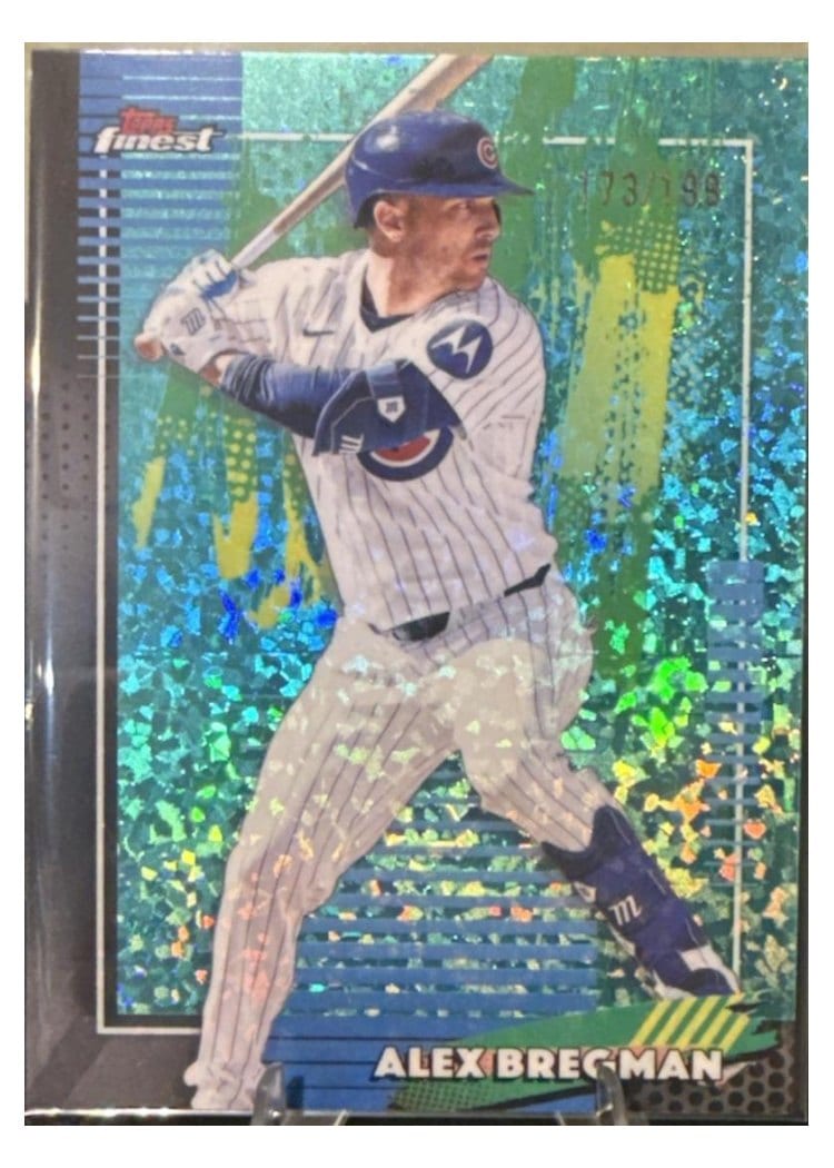 2026 Topps Finest Alex Bregman #60 card
