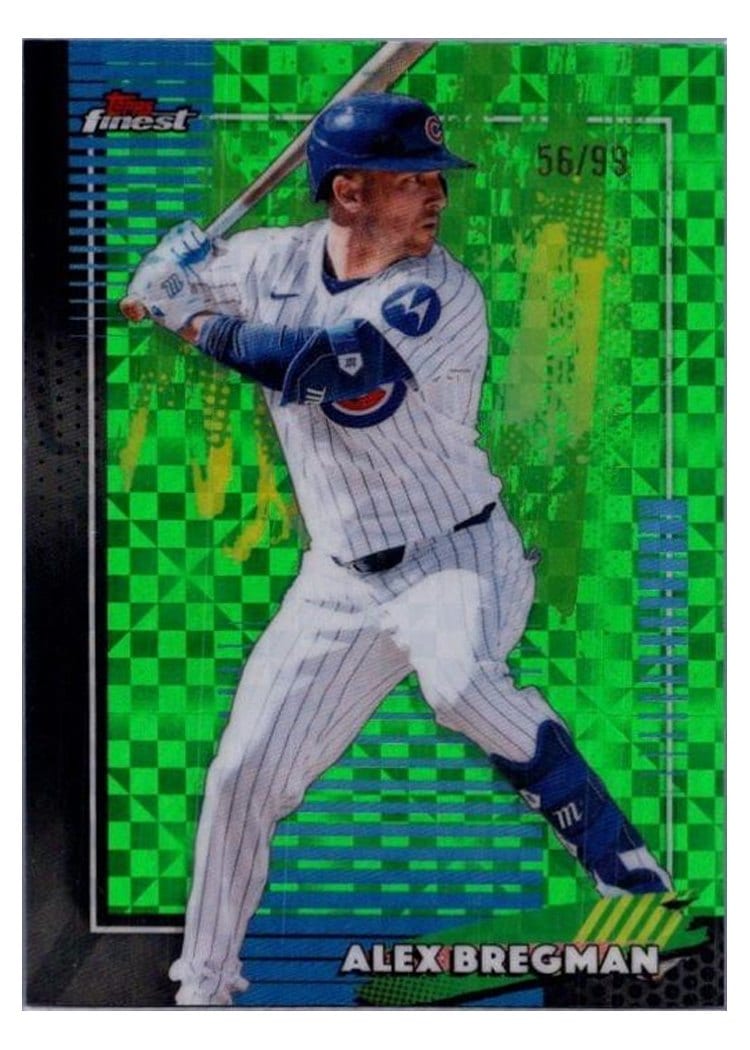 2026 Topps Finest Alex Bregman #60 card