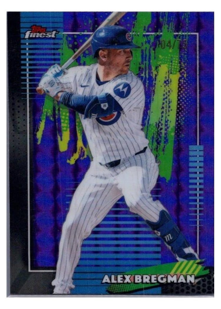 2026 Topps Finest Alex Bregman #60 card