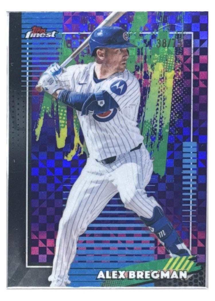 2026 Topps Finest Alex Bregman #60 card