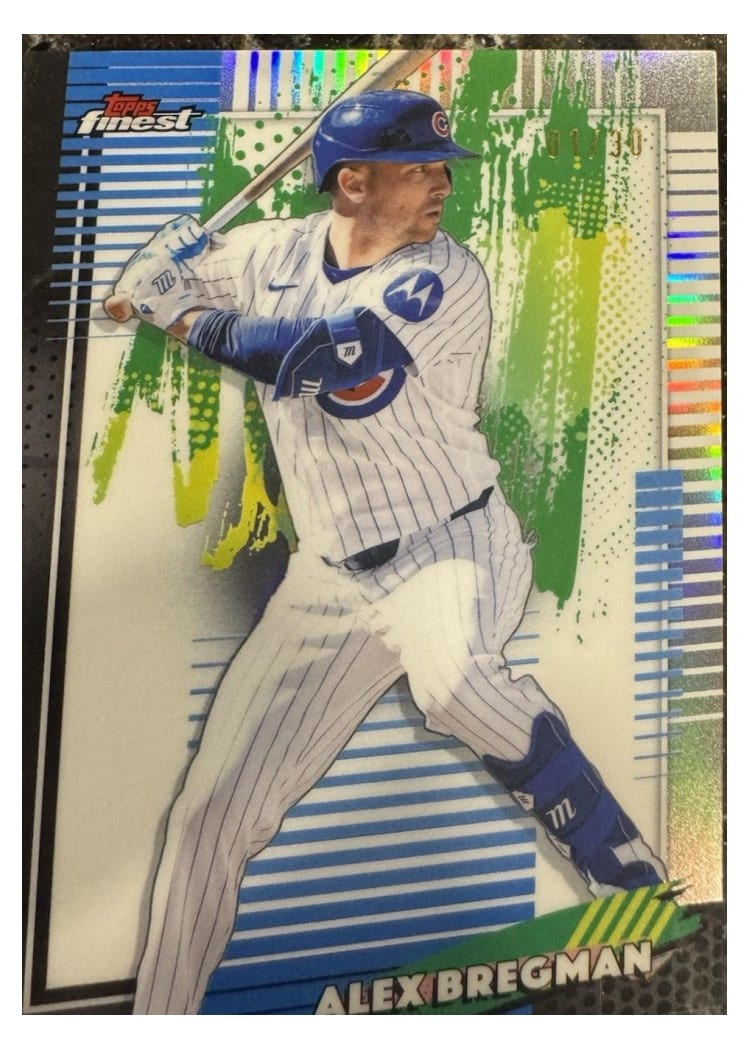 2026 Topps Finest Alex Bregman #60 card